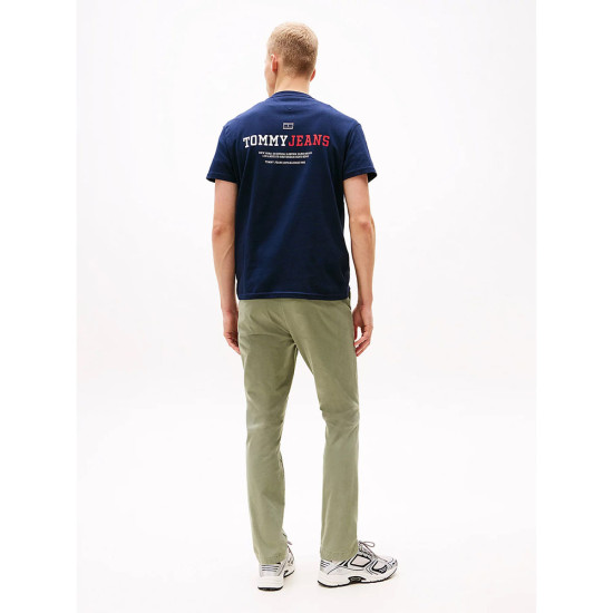 Tommy Hilfiger Ανδρική κοντομάνικη μπλούζα Back Logo Crew Neck T-Shirt